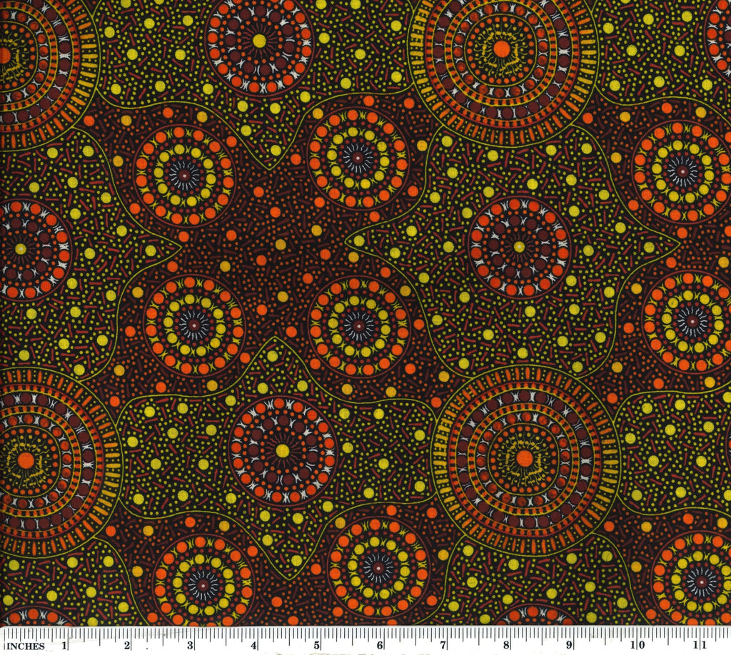Waterhole And Riverbed Yellow By: Cathy Turner