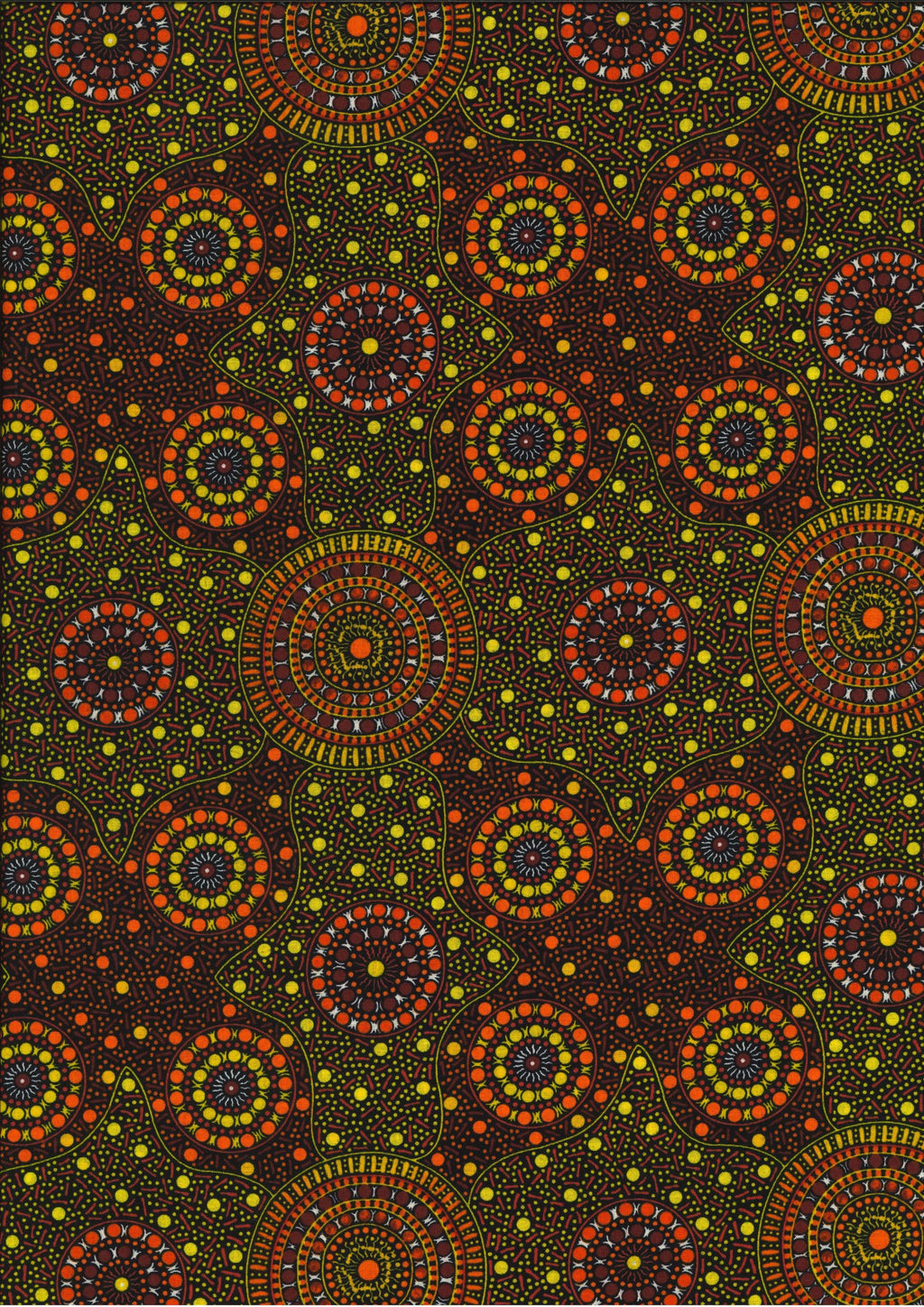 Waterhole And Riverbed Yellow By: Cathy Turner