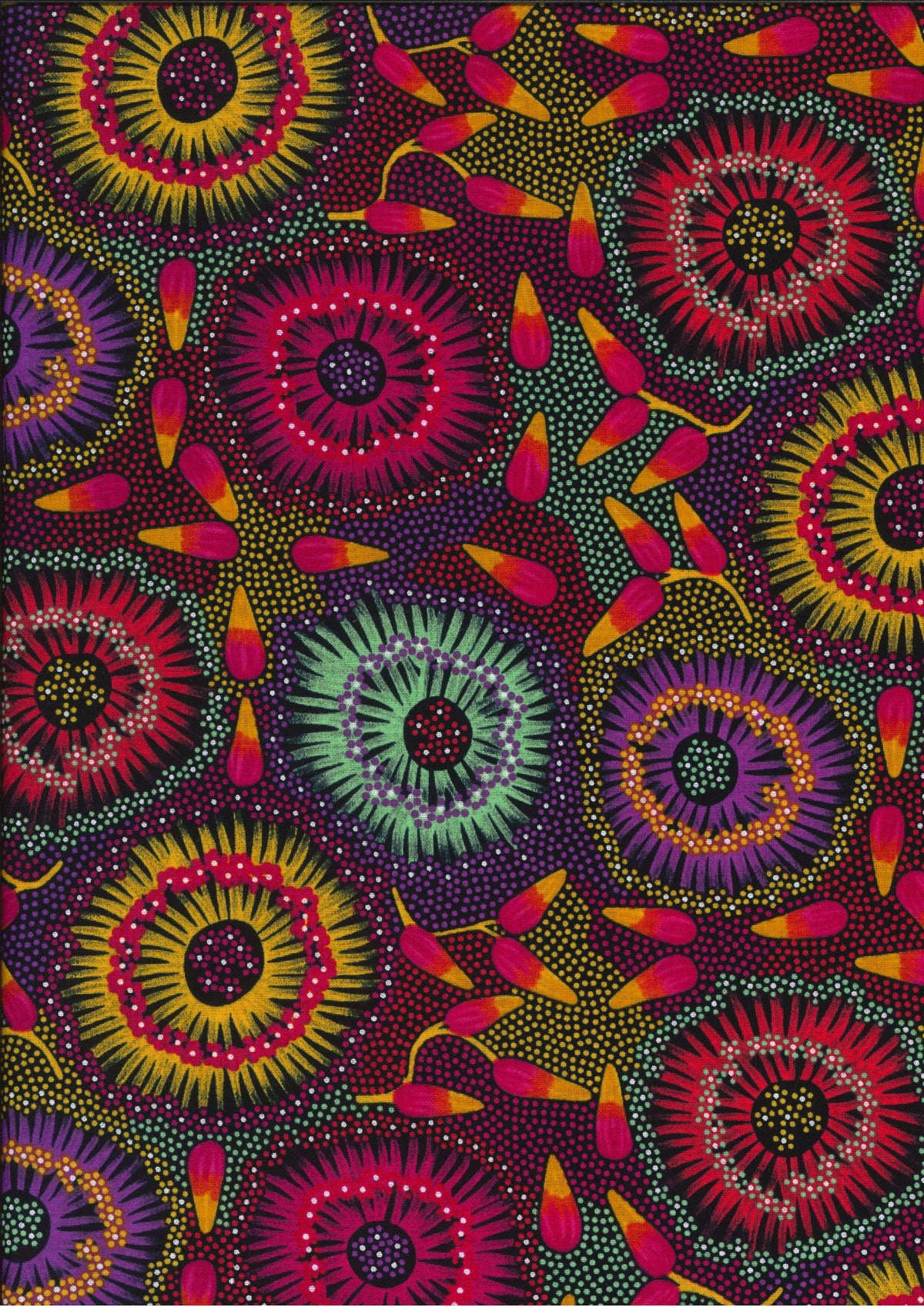 Wild Bush Banana Red By Lauren Daneic