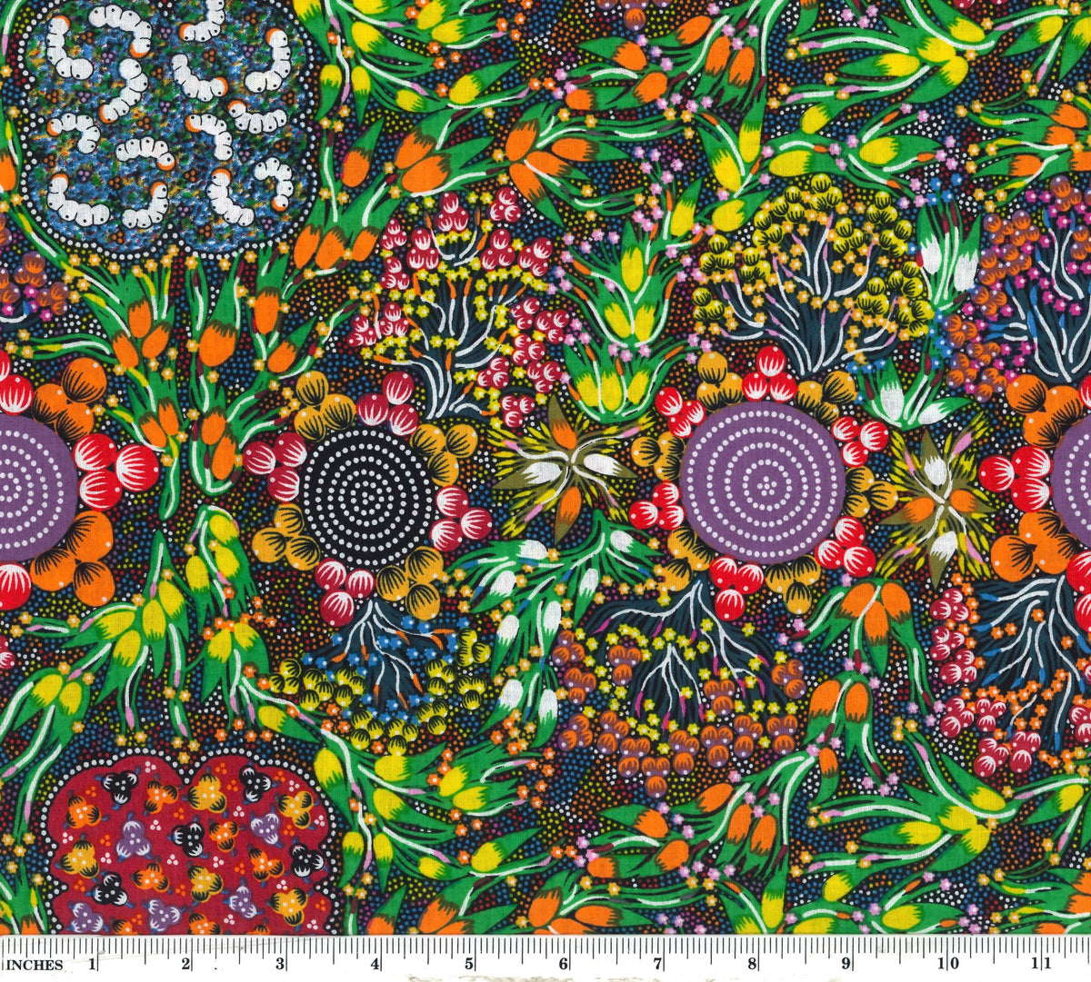 Bush Plum + Bush Banana Dreaming Multi By Marilyn Abbott