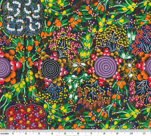 Bush Plum + Bush Banana Dreaming Multi By Marilyn Abbott