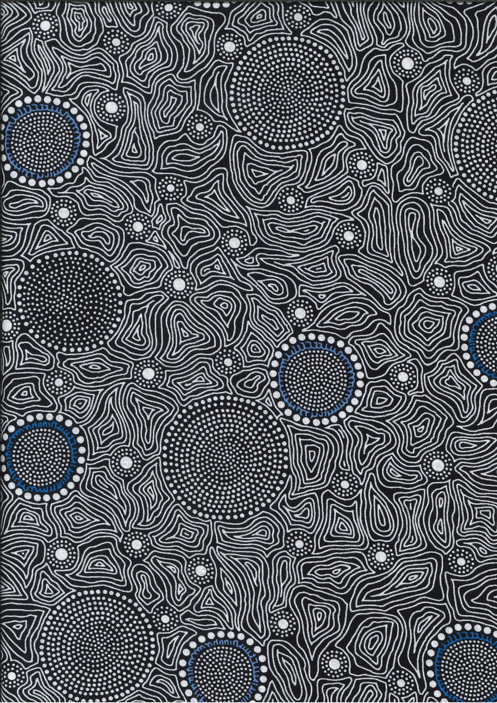 Wild Bush Flowers Dreaming Black By Tanya Price