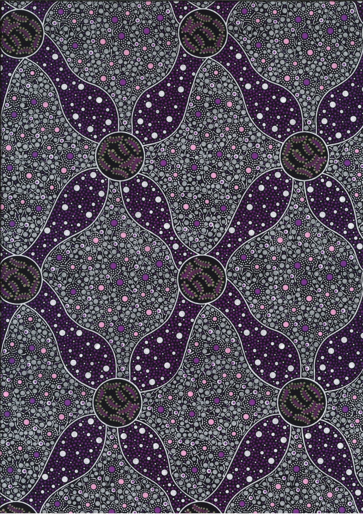 Red Flower With Honey Purple By Samantha McCormack