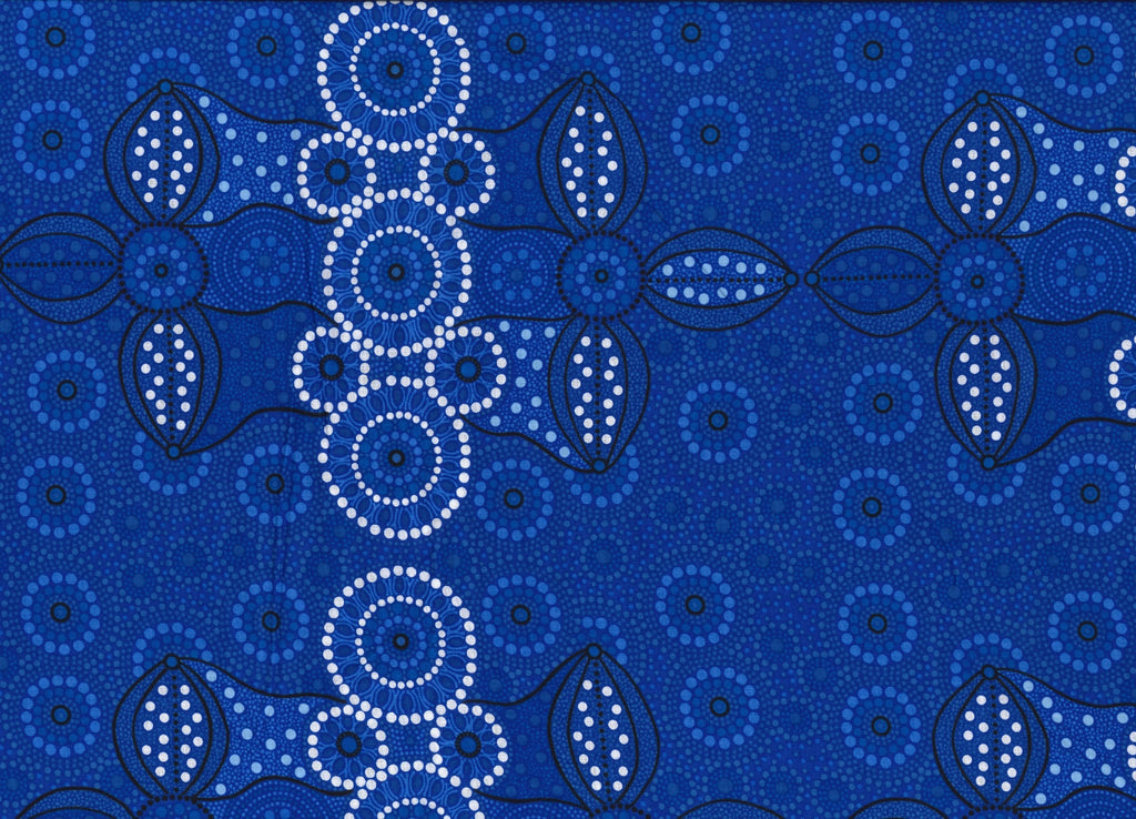 Campsite Blue By: Bernadine Wallace