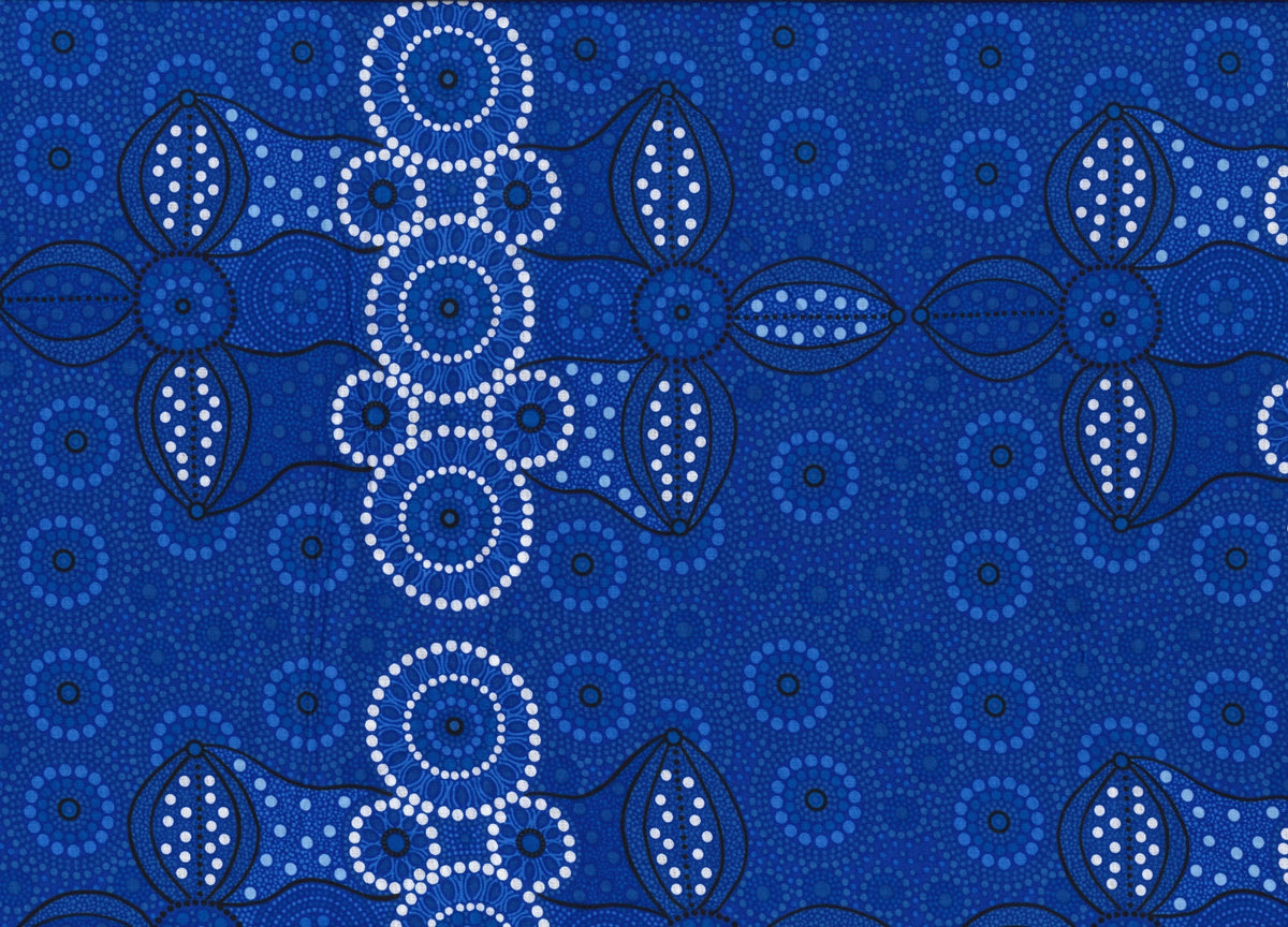 Campsite Blue By: Bernadine Wallace