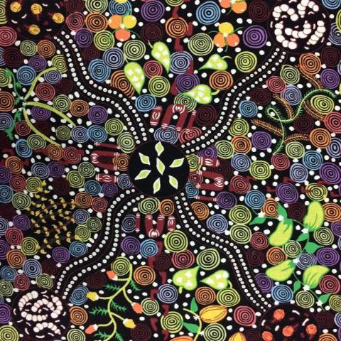 Corroboree Black by Donna Mcnamara