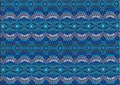 Desert Flora Blue by Roseanne Ellis