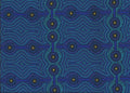 Desert Landscape Blue by Roseanne Ellis