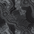 Dreamtime River Bed Black by Anna Pitjara