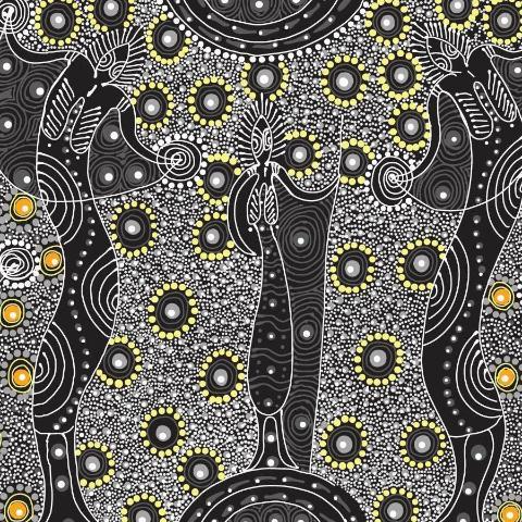 Dancing Spirit Black by Colleen Wallace