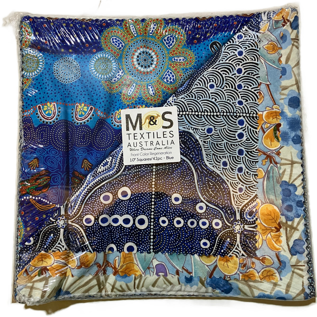 Dreamtime 10" Square Pack – Blue