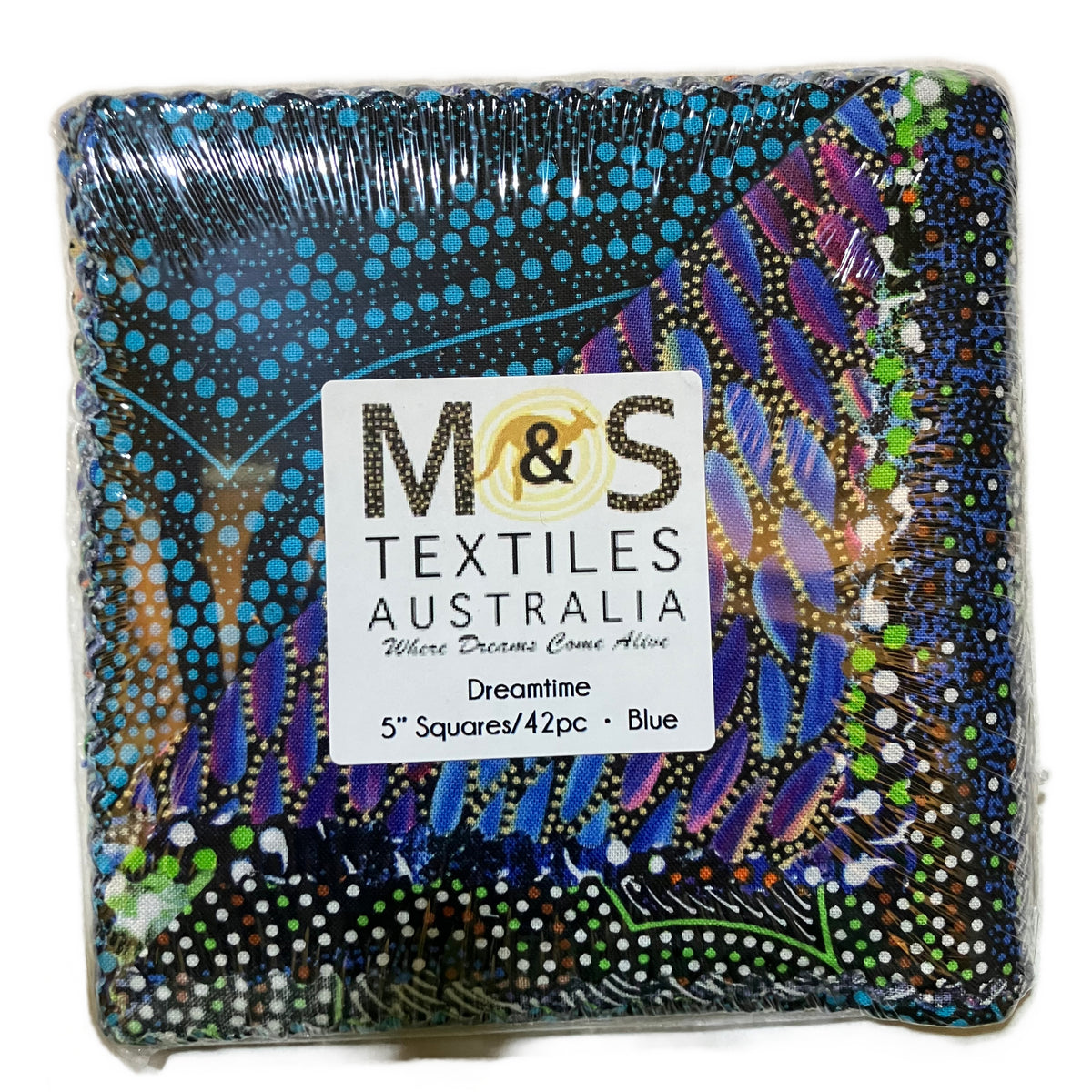 Dreamtime 5" Square Pack - Blue