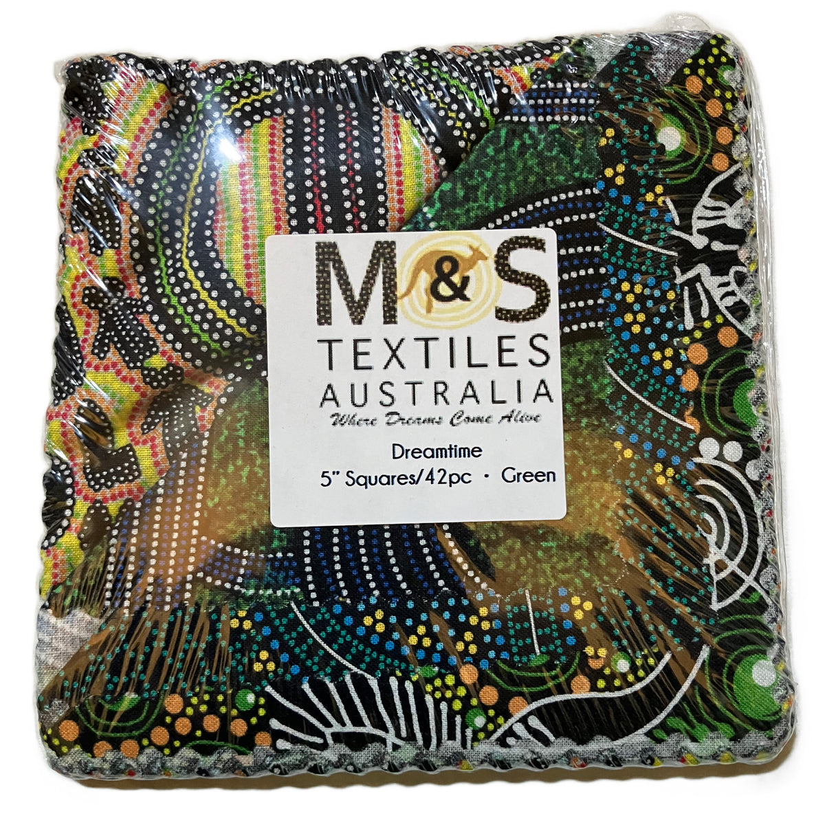 Dreamtime 5" Square Pack - Green
