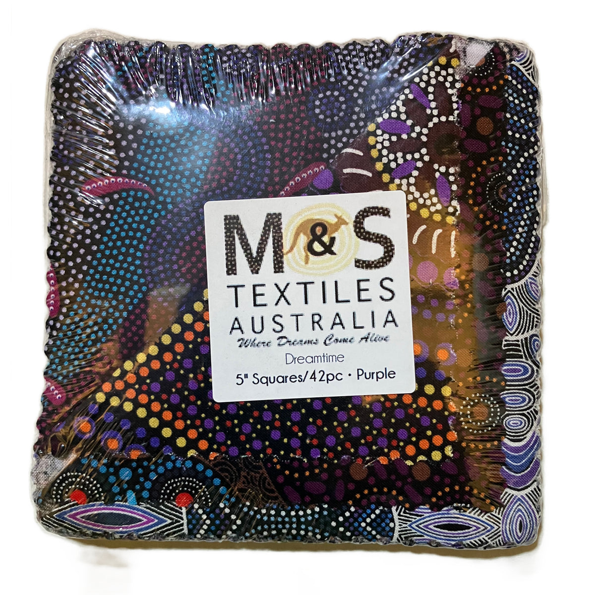 Dreamtime 5" Square Pack - Purple