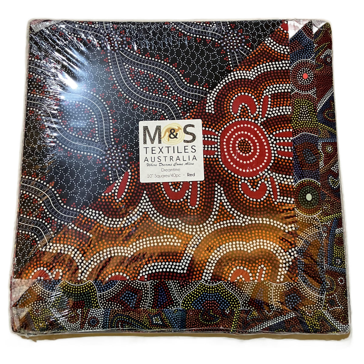 Dreamtime 10" Square Pack – Red