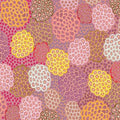 Dancing Flowers Pink by June Smith