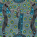 Dancing Spirit Blue by Colleen Wallace
