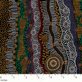 Gathering by the Creek Brown by Janet Long Nakamarra