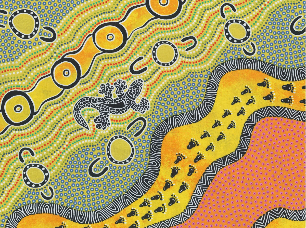 Fallen Leaves Yellow by Gracie Morton