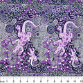 Man & Goanna Violet by Gary Reid