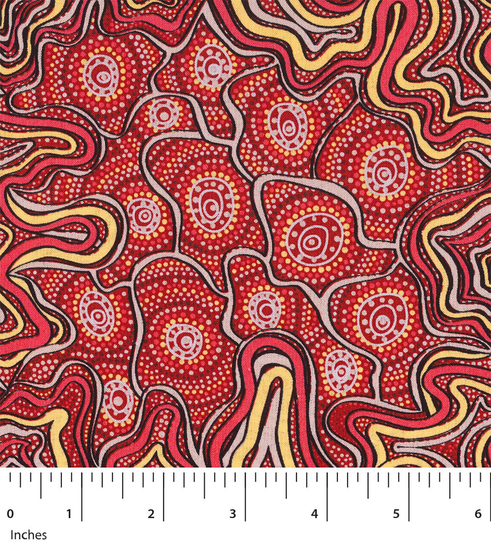 Meteors Red by Heather Kennedy
