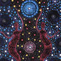 Two Sisters Collection Bush Tucker Blue by Marlene Doolan