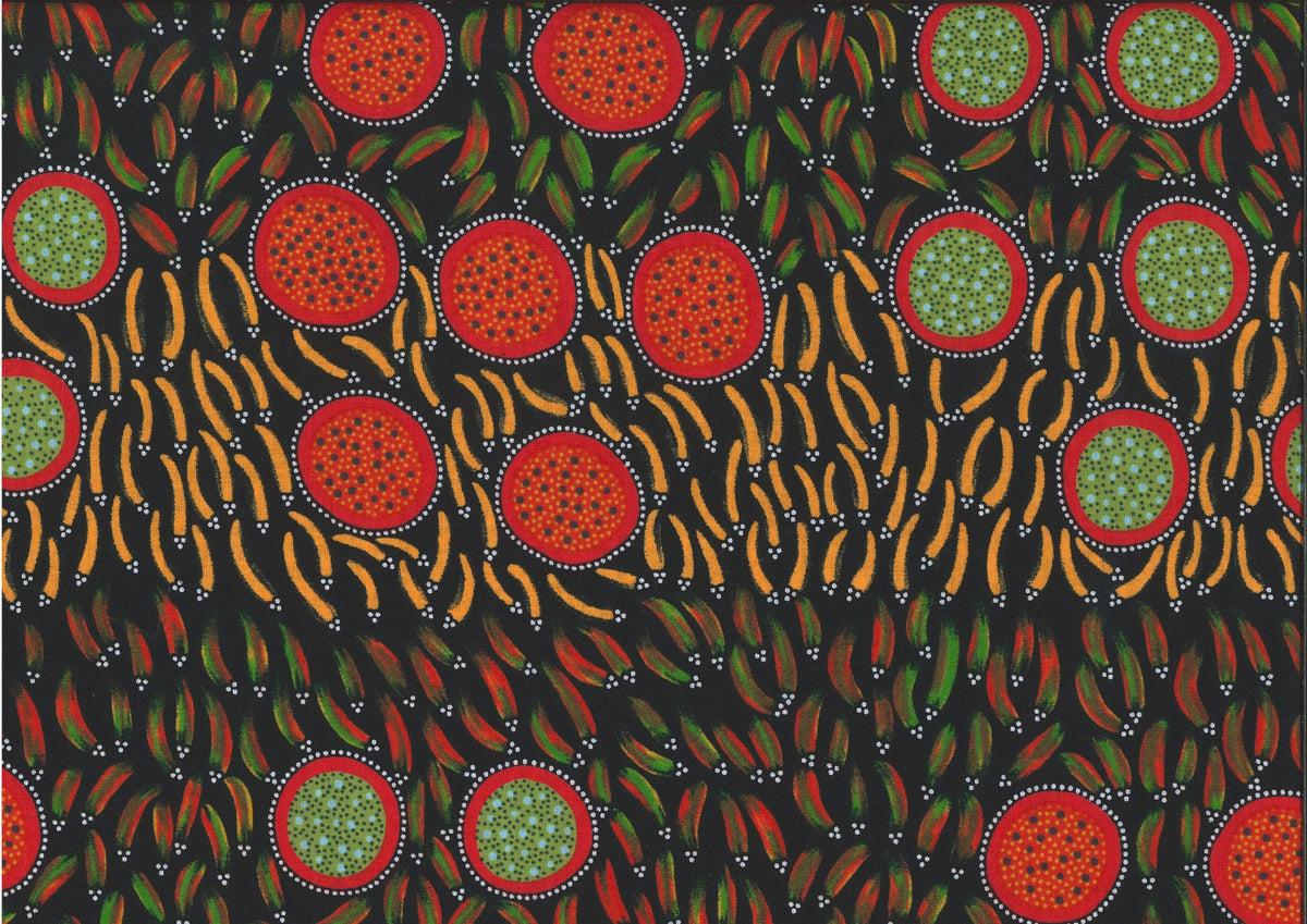 Wild Seeds And Bush Tucker Red By Lorraine Granites