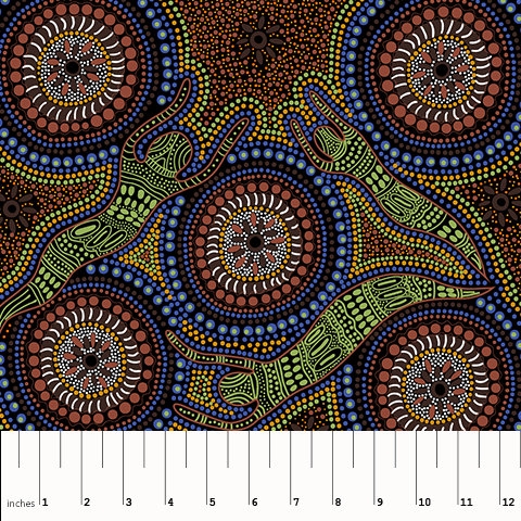 Winter Spirits Brown by Faye Oliver